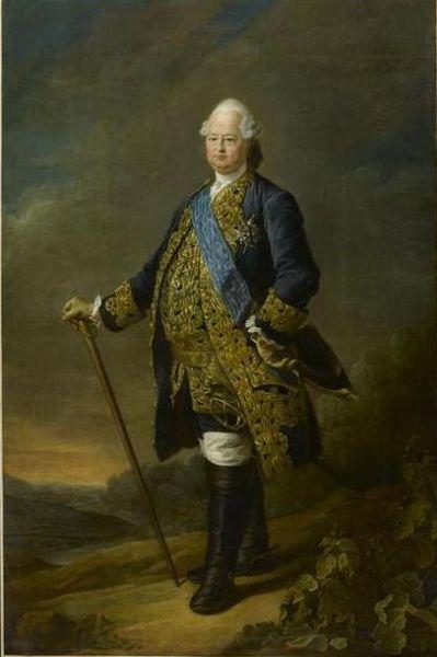 Francois-Hubert Drouais Lieutenant general des armees du Roi France oil painting art